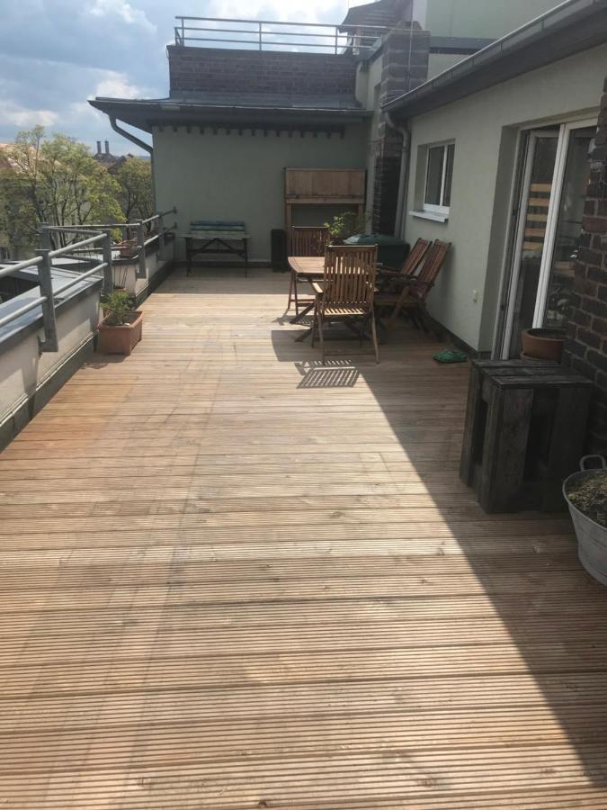 Dachterrassen Idylle Ueber Den Daechern Dresdens Esterno foto